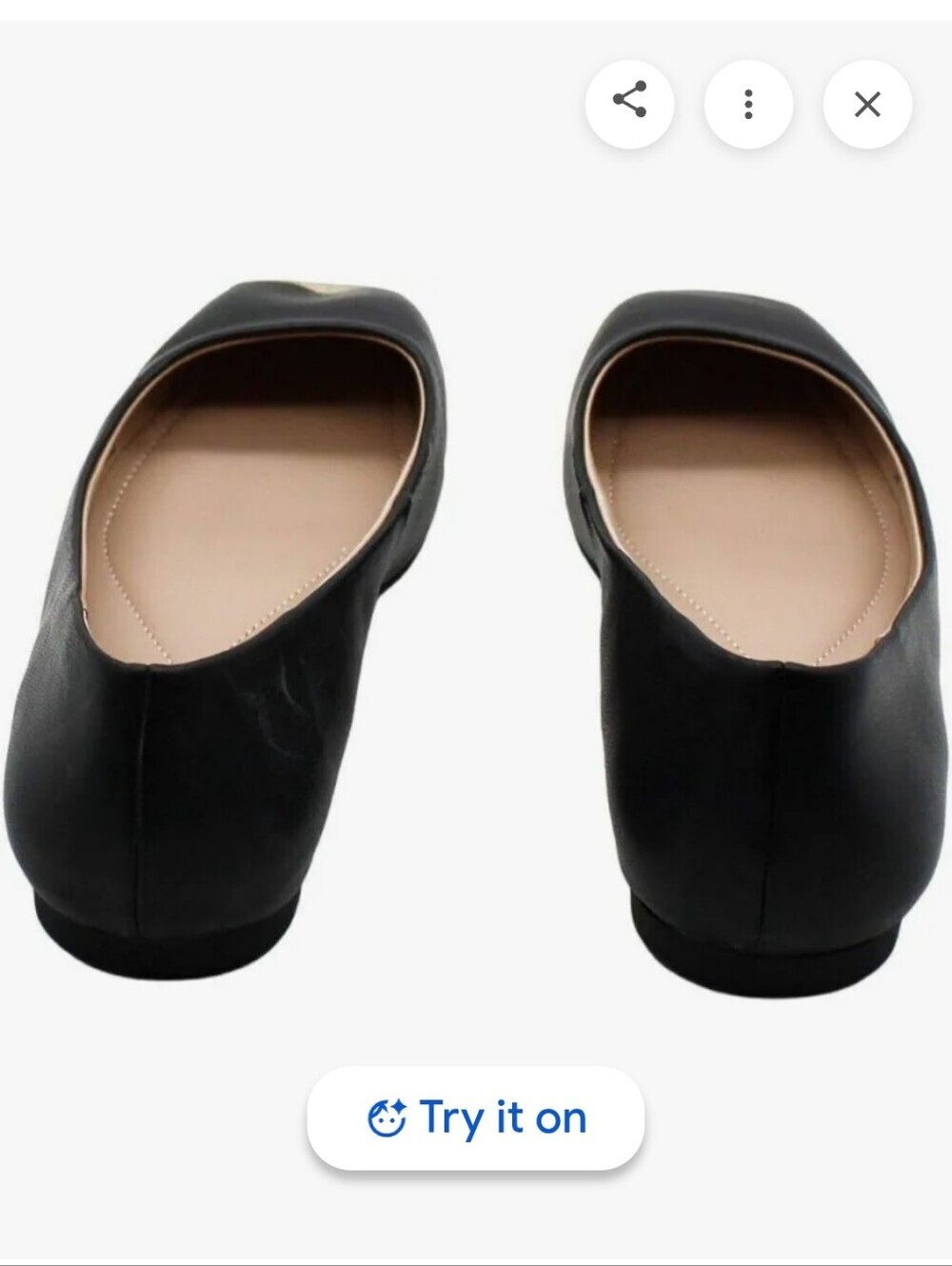 Alfani Step N' Flex Womens Neptoon Square Toe Flats Black Size 7 Ballet Flats - Picture 2 of 14